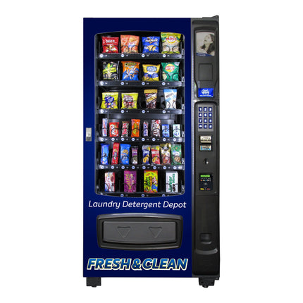 Máy bán đồ giặt là tự động Seaga ENV4L 28 mục có hình đồ họa