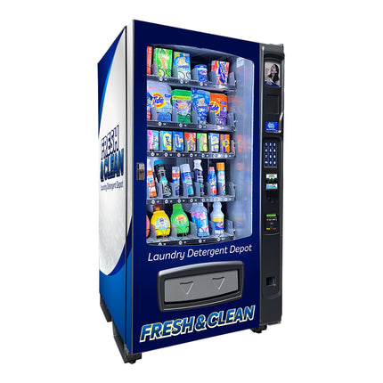 Máy bán hàng tự động đồ giặt Seaga ENV5L 31 lựa chọn có hình in