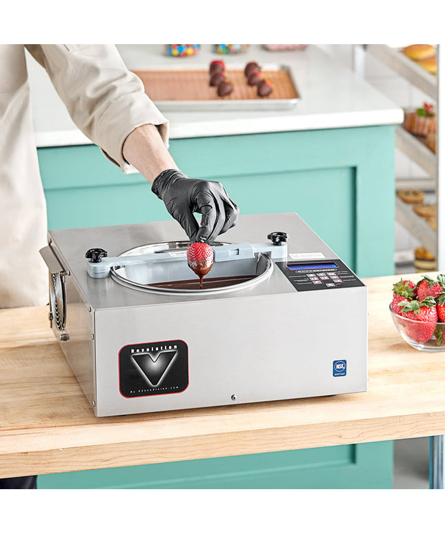Máy điều vị sô cô la ChocoVision Revolation V C116110VREV5 sức chứa 2,3 kg - 110V, 750W
