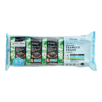 Snack rong biển sấy dầu mè O'Food 4 g - Thùng 80 gói