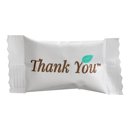 Kẹo bạc hà bơ gói riêng Thank You - Thùng 1.000 cái