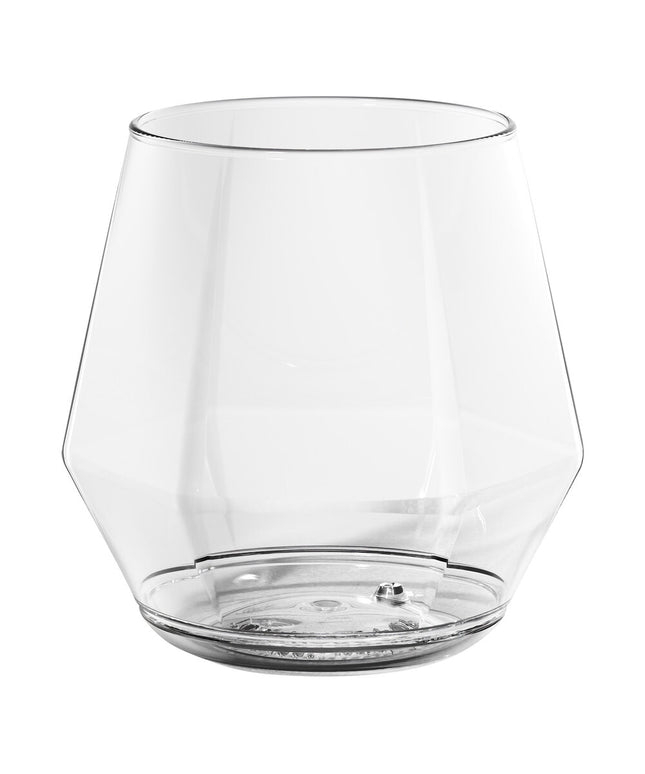 Ly rượu vang mini nhựa kim cương Tossware POP Vino Jr. 355 ml - Thùng 48 cái
