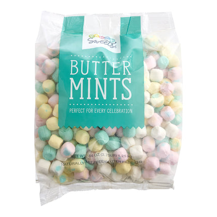 Kẹo bạc hà buttermint màu pastel hỗn hợp - 1,2 kg