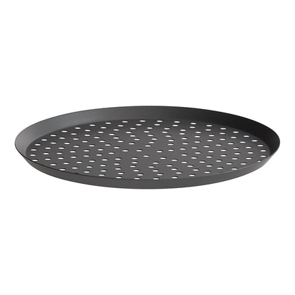 Khay nướng pizza nhôm anod hóa cứng đục lỗ dạng cắt American Metalcraft CAR15PHC 38 cm