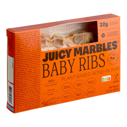 Sườn non chay gốc thực vật Juicy Marbles 349 g - Thùng 4 gói