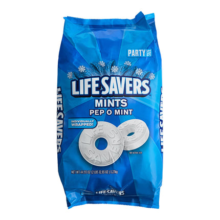 Kẹo cứng bạc hà LIFE SAVERS Pep-O-Mint 1,3 kg - Thùng 6 cái