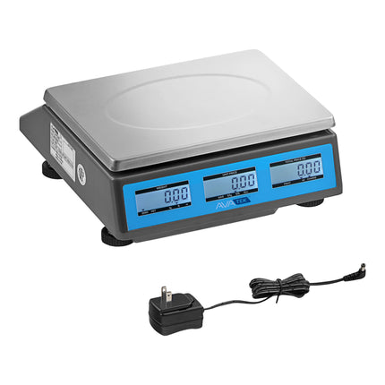 Cân điện tử AvaTek PCS40 18,1 kg kỹ thuật số cân tính giá, hợp chuẩn thương mại