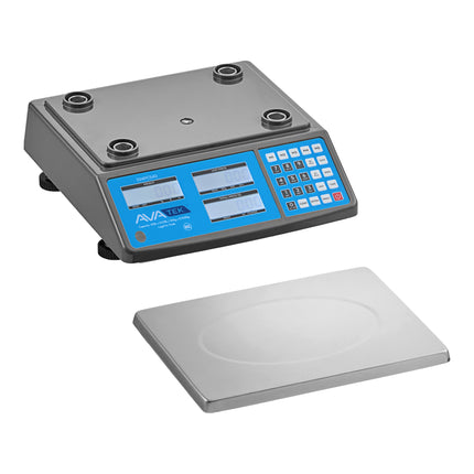 Cân điện tử AvaTek PCS40 18,1 kg kỹ thuật số cân tính giá, hợp chuẩn thương mại