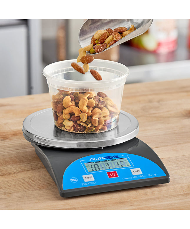 Cân định lượng điện tử tròn AvaTek PCR10 4,5 kg