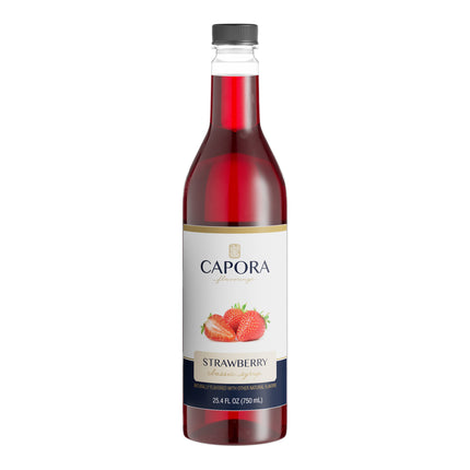 Siro tạo hương dâu Capora 750 ml - Thùng 6 cái