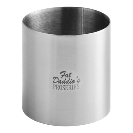 Khuôn tạo hình Fat Daddio's SSRD-27530 ProSeries 7 cm x 7,6 cm inox tròn bánh / Food Ring Mold