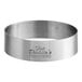 Khuôn tart tròn thép không gỉ Fat Daddio's SSRD-3075 ProSeries 7,6 x 1,9 cm