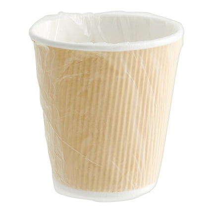 Cốc giấy nóng gợn sóng kraft gói riêng Choice 296 ml - Thùng 500 cái