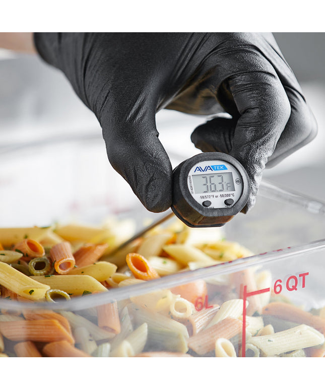 Nhiệt kế đầu dò bỏ túi điện tử AvaTek 12 cm có vỏ cao su