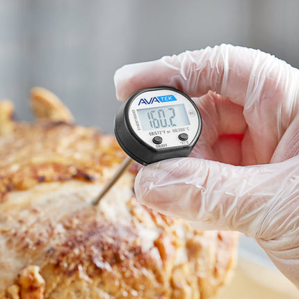 Nhiệt kế đầu dò bỏ túi điện tử AvaTek 12 cm có vỏ cao su