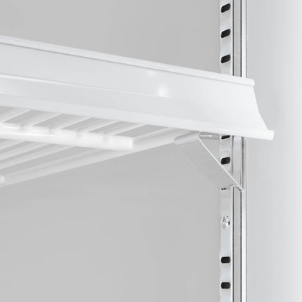 Tủ mát trưng bày cửa kính mở màu đen đèn LED Avantco GDC-49-HC 135 cm