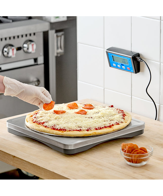 Cân pizza AvaTek PZ10F 4,5 kg /định lượng với không dây màn hình số và bàn đạp trừ bì