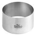 Khuôn vòng tròn inox làm bánh / tạo hình Fat Daddio's SSRD-5030 ProSeries 13 x 8 cm