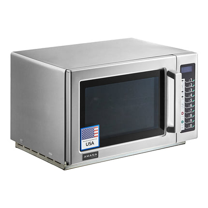 Lò vi sóng công nghiệp xếp chồng nút bấm Amana RCS10TS - 120V, 1000W