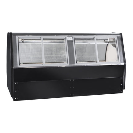 Tủ mát trưng bày thịt đỏ kính cong Howard McCray SC-CMS40E-6C-LED màu trắng 192 cm - 115V