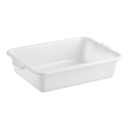 Khay đựng/lọc nước nhựa polypropylene đục lỗ Choice 51 x 38 x 13 cm màu trắng