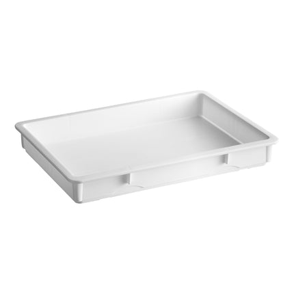 Khay ủ bột nhựa PP chịu lực Baker's Lane 46 x 66 x 7,6 cm trắng