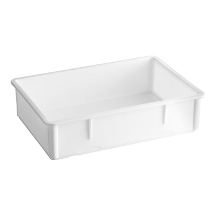 Thùng ủ bột nhựa PP dày Baker's Lane 46 x 66 x 15 cm trắng