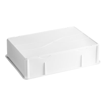 Thùng ủ bột nhựa PP dày Baker's Lane 46 x 66 x 15 cm trắng