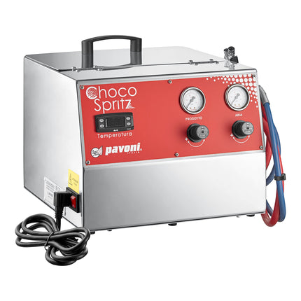 Máy phun chocolate điện để bàn inox Pavoni Ciocospritz 42 x 40 x 40 cm - 110V