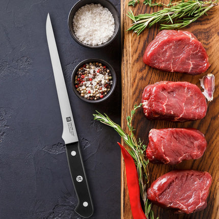(3 pieces) ZWILLING | GOURMET Knife Set – Chef 20 cm - Slicing 16 cm - Paring 10 cm