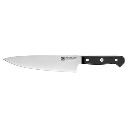 (3 pieces) ZWILLING | GOURMET Knife Set – Chef 20 cm - Slicing 16 cm - Paring 10 cm - Black Handle