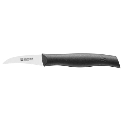 (3 pieces) ZWILLING | Twin Grip Knife Set – Black Handle - FRIODUR® Ice‑Hardened Steel