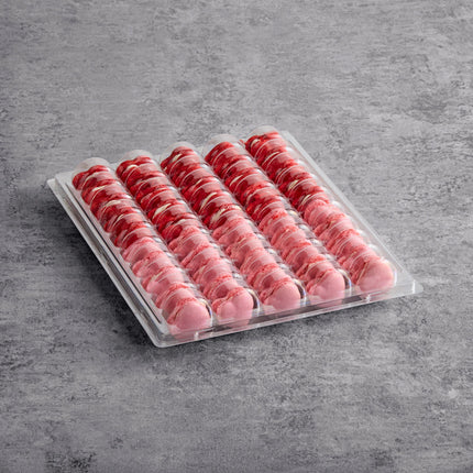 Bánh macaron hình trái tim gói đa vị Macaron Centrale - Thùng 100 cái