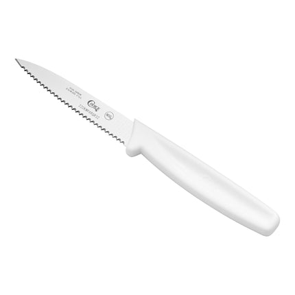 Dao gọt lưỡi răng cưa Choice 8,3 cm cán trắng