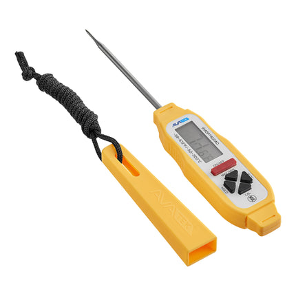 Nhiệt kế đầu dò bỏ túi kỹ thuật số chống nước AvaTek 8 cm có đèn nền