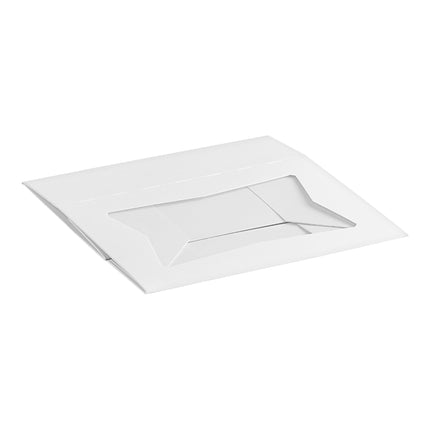 Hộp giấy đựng bánh có cửa sổ màu trắng Baker's Lane 20 x 15 x 6 cm - Thùng 200 cái