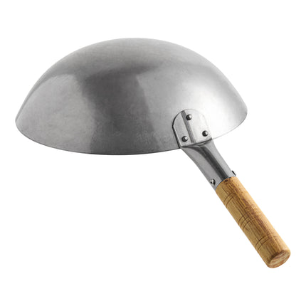 Chảo wok thép carbon tay cầm gỗ Emperor's Select 30 cm