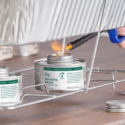 Nhiên liệu cồn hâm nóng dạng bấc Choice 4 giờ nắp vặn an toàn - Thùng 24 hộp