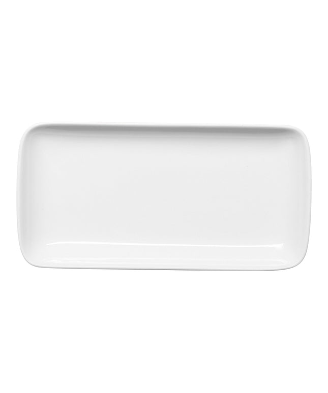 Đĩa phục vụ sứ Ariane Buffet chữ nhật màu ngà 28 x 14 cm - Thùng 6 cái