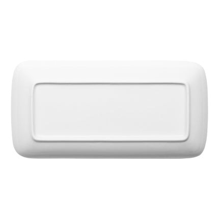 Đĩa phục vụ sứ Ariane Buffet chữ nhật màu ngà 28 x 14 cm - Thùng 6 cái