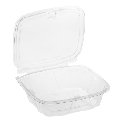 Dart ClearPac SafeSeal Hộp Nắp Bản Lề Chống Giả Mạo, Báo Hiệu Giả Mạo Kèm Nắp Phẳng 24 oz - 200/Thùng