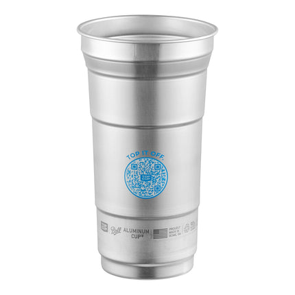 Ly nhôm Top Cup by Ball 355 ml tùy chỉnh logo Top Cup - Thùng 450 cái