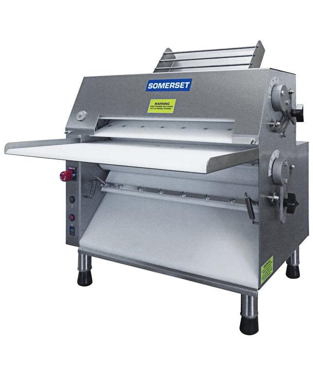 Máy cán bột hai tầng để bàn Somerset CDR-2000M 51 cm trục kim loại - 120V, 3/4 HP