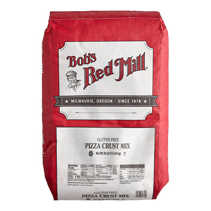 Bột trộn đế pizza không gluten Bob's Red Mill 11,3 kg