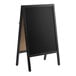 Bảng viết phấn chữ A khung gỗ đen Choice 64 x 107 cm
