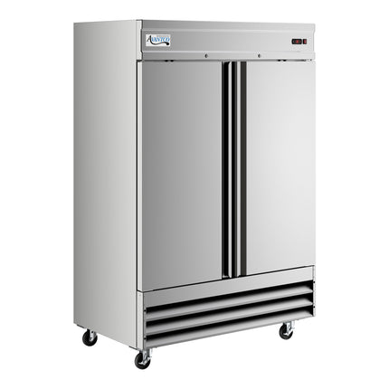 Tủ đông cửa mở 2 khoang cửa đặc thép không gỉ Avantco SS-2F-HC 137 cm