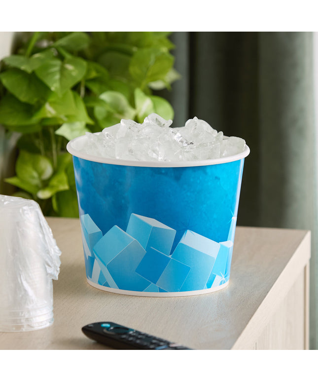 Xô đựng đá bằng giấy dùng một lần Lavex 2,3 kg - Thùng 150 cái