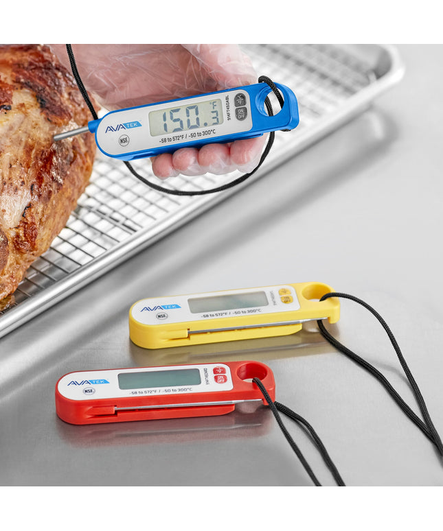 Nhiệt kế đầu dò gập số AvaTek 7,6 cm - Bộ 3 cái