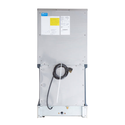 Máy làm đá viên nugget kèm vòi nước để bàn làm mát khí Scotsman Meridian HID312AX-1A rót rảnh tay - thùng chứa 5,4 kg