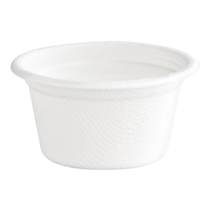 Cốc định lượng sợi thực vật EcoChoice 59 ml phân hủy sinh học màu trắng - Thùng 1.000 cái